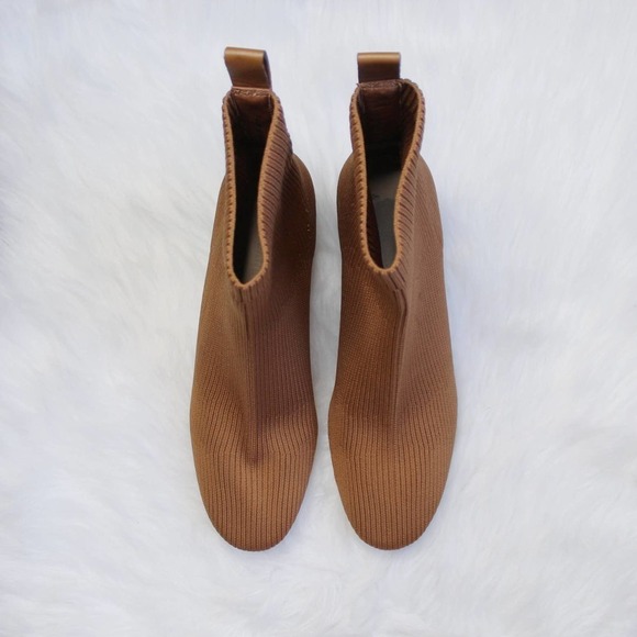 Everlane Toffee Ribbed Glove Boot - Picture 4 of 7